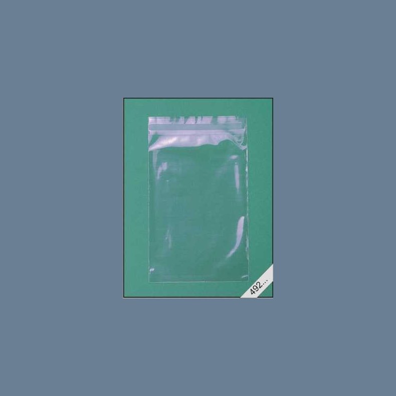 10 stk. Cellofanposer med striplukning18x25 cm.