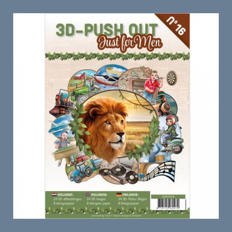 3D push out bog nr 16