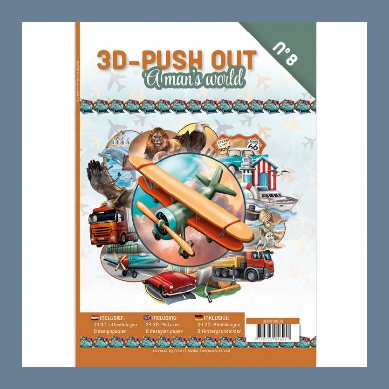 3D push out bog nr 8